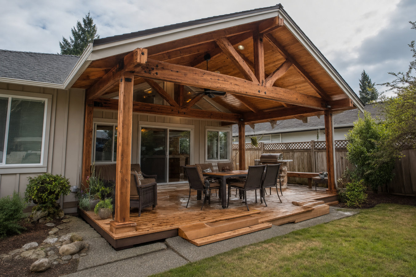 Covered decks and patio covers