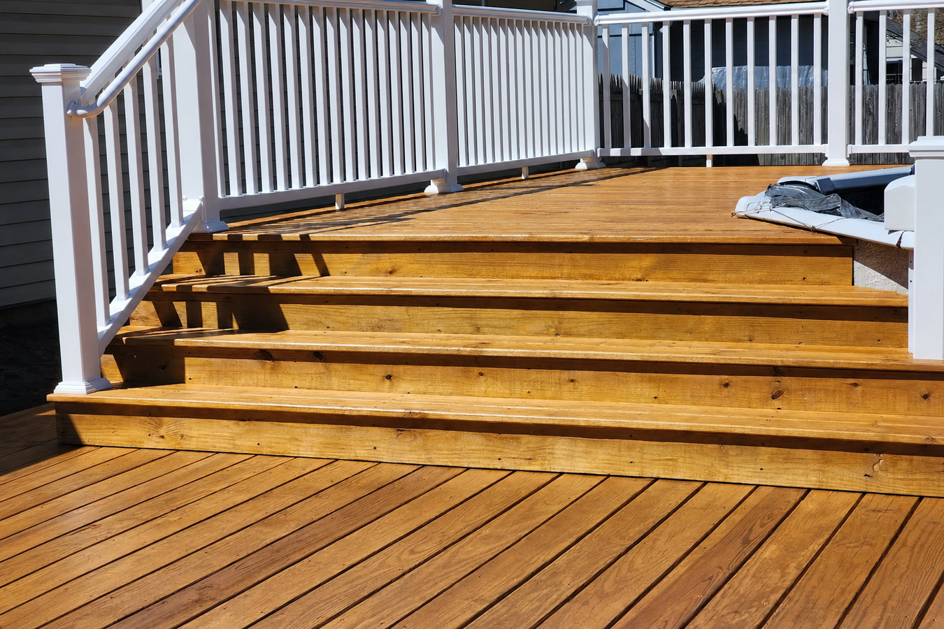 Custom deck design and build
